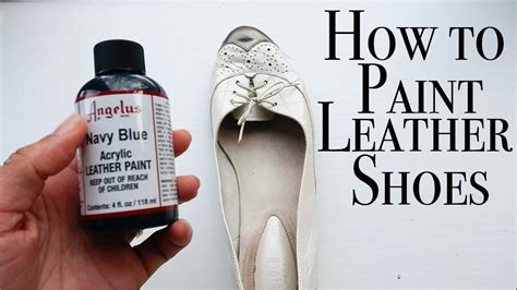 best paint for fake leather shoes|best paint for airbrushing shoes.